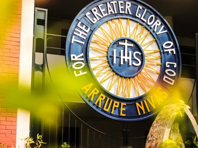 The campus at St. Joseph's University, Bengaluru (SJU), Lalbagh Road