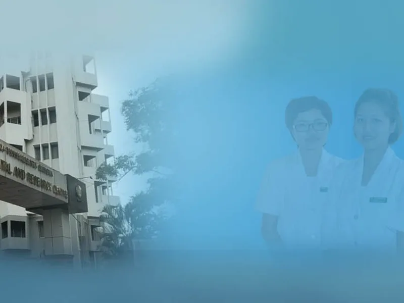 The campus at Kempegowda Institute of Nursing, V V Puram
