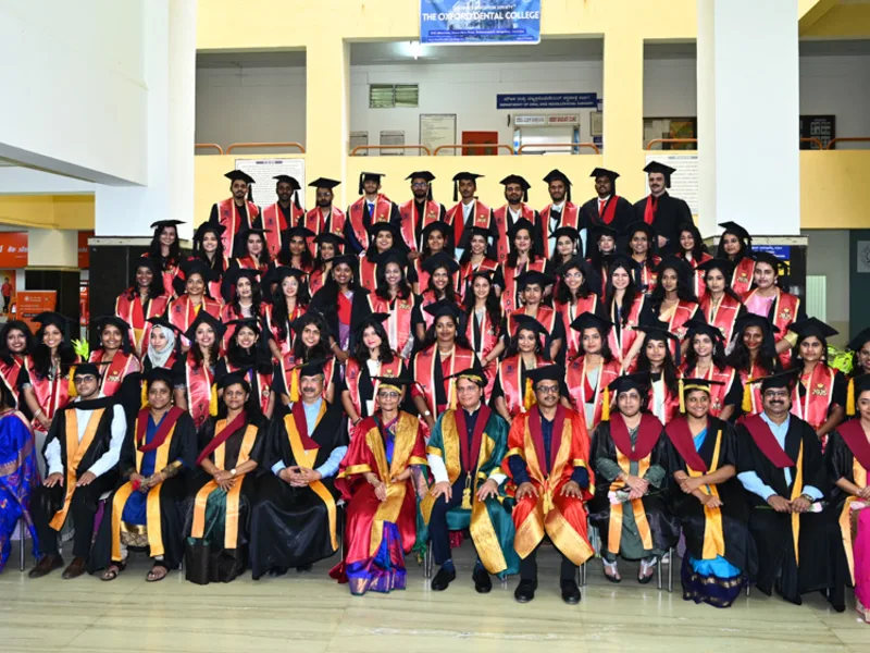 The campus at The Oxford Dental College and Hospital, Bommanahalli