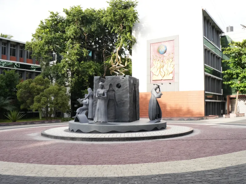 The campus at Jyoti Nivas College (Autonomous), Koramangala
