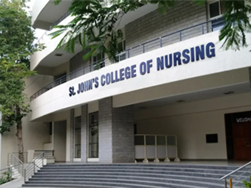 The campus at St. John's College of Nursing, Koramangala