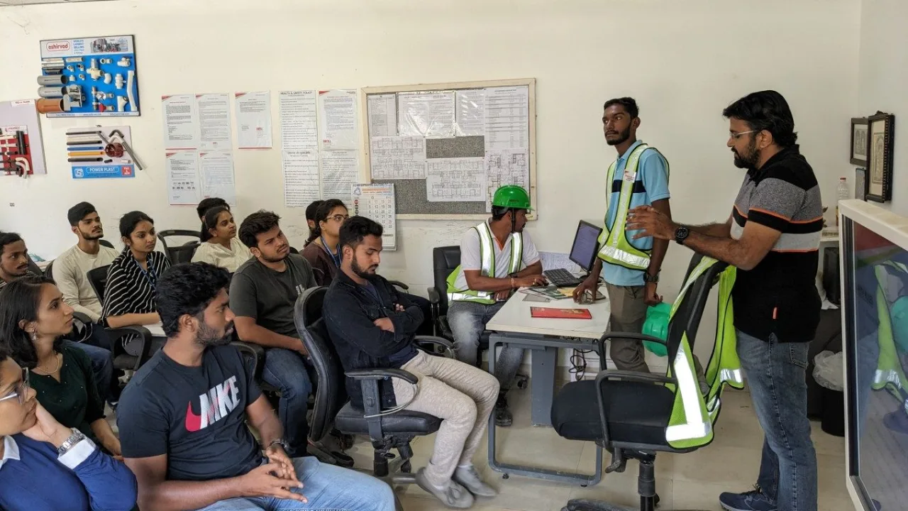 On the campus of Dayananda Sagar College of Architecture (DSCA), Kumaraswamy Layout