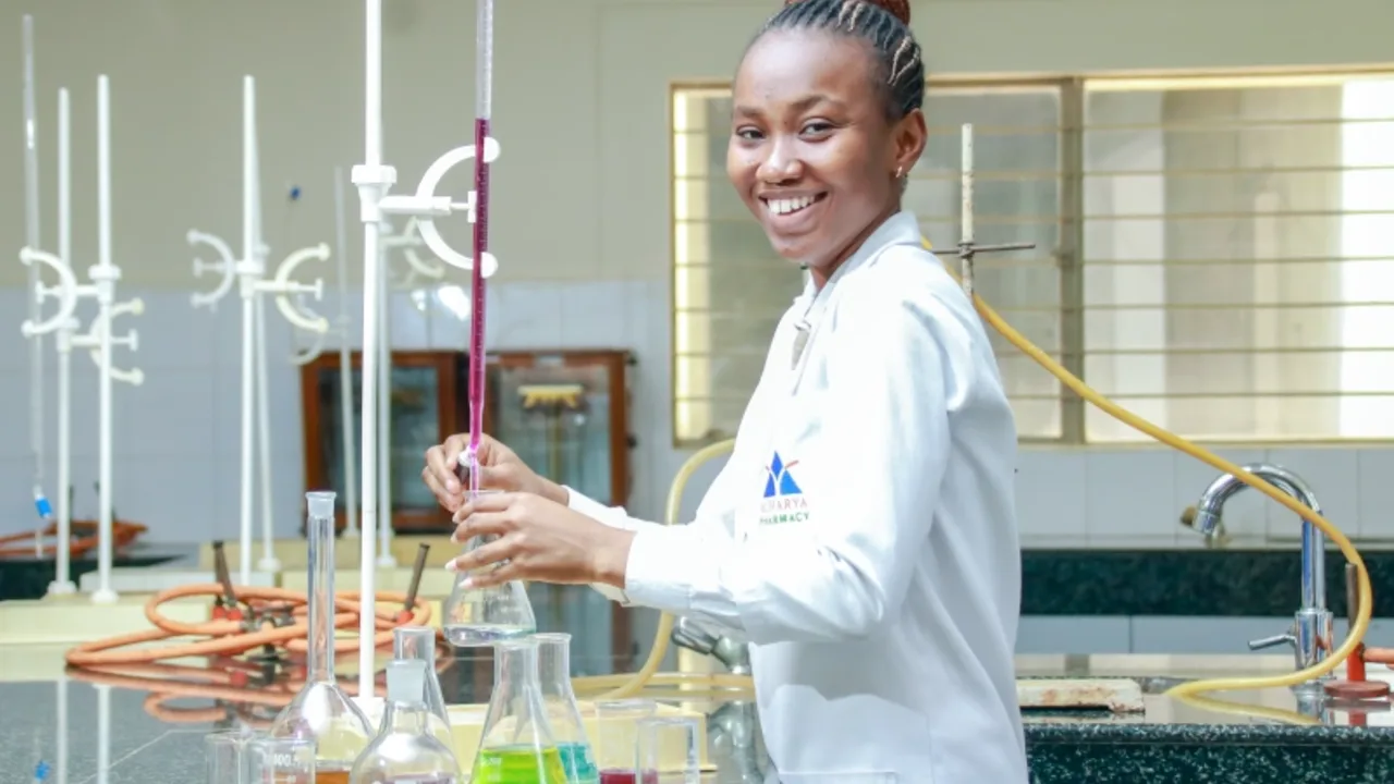 A laboratory on the Acharya campus