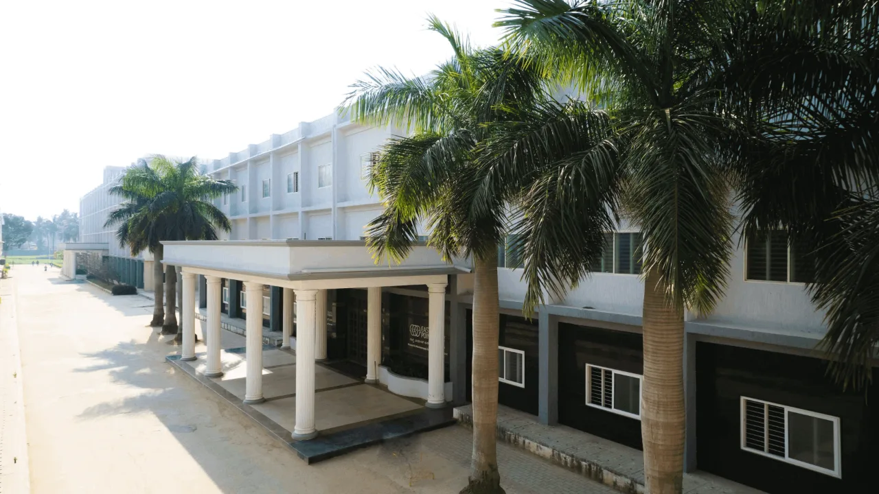 The campus at East Point College of Pharmacy (EPCP), Bidarahalli