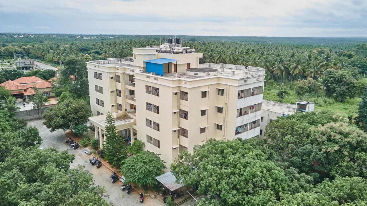 The campus at Shridevi Institute of Medical Sciences and Research Hospital (SIMSRH), Tumakuru