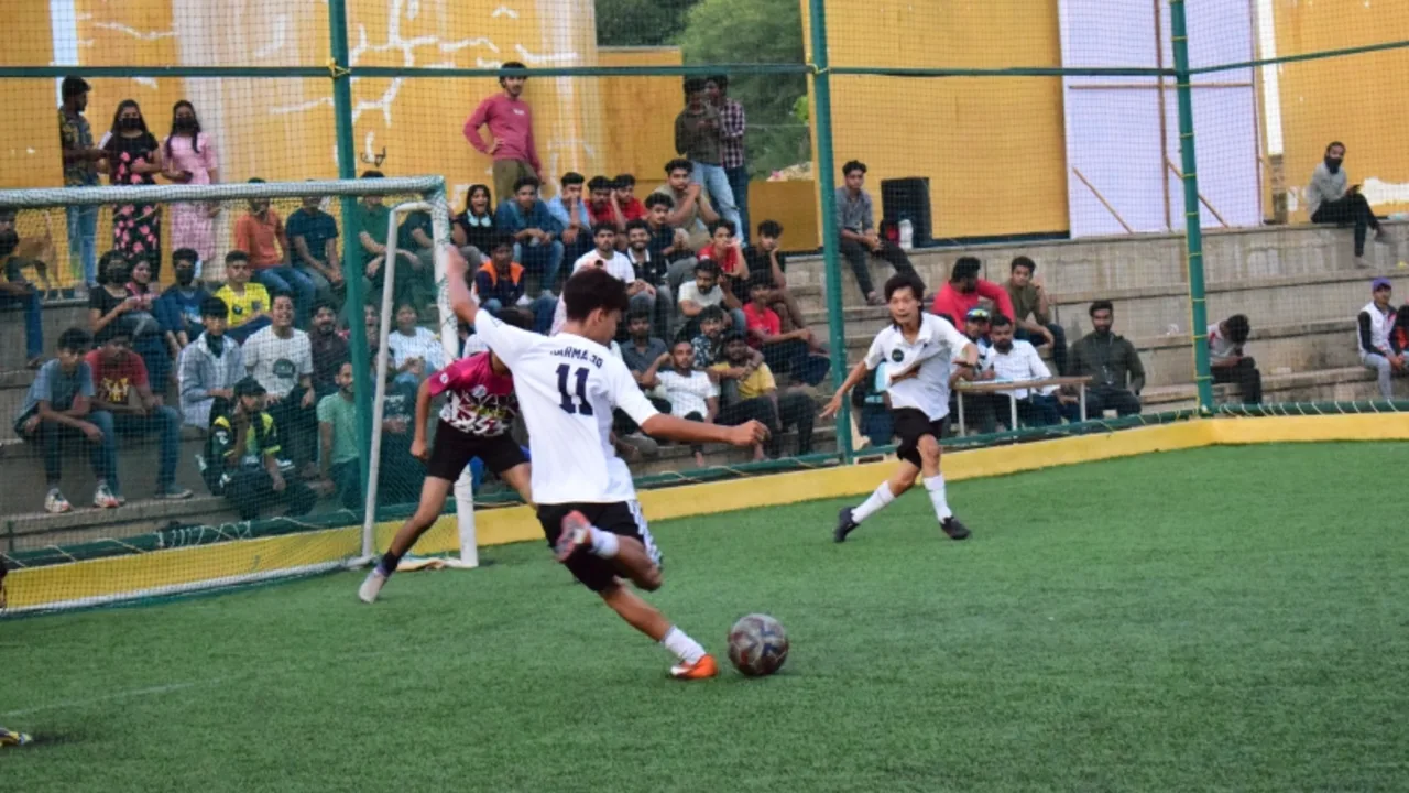 Sports facilities on the Acharya campus