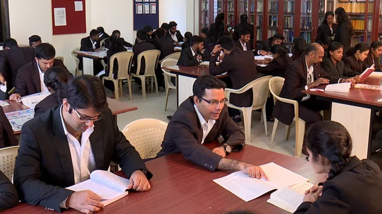 The college library