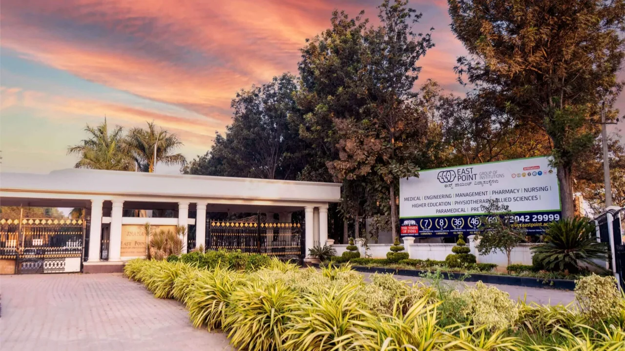 The campus at East Point College of Pharmacy (EPCP), Bidarahalli