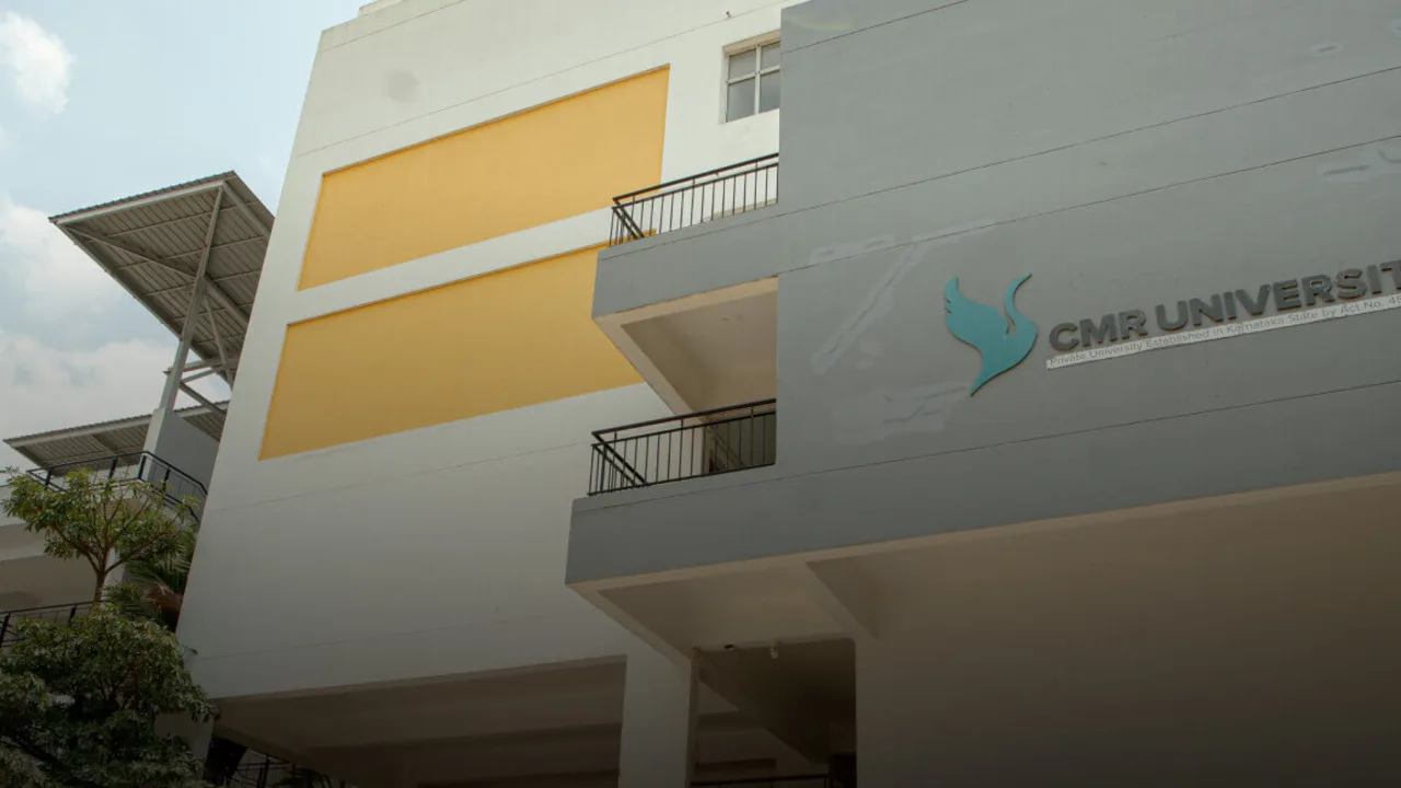 The campus at CMR University, Kalyan Nagar