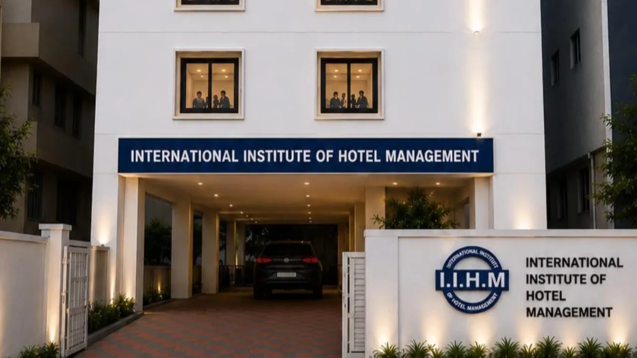The campus at International Institute of Hotel Management (IIHM), Bangalore Campus, Indiranagar