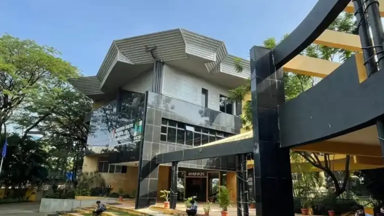 On the campus of IFIM Business School, Electronic City