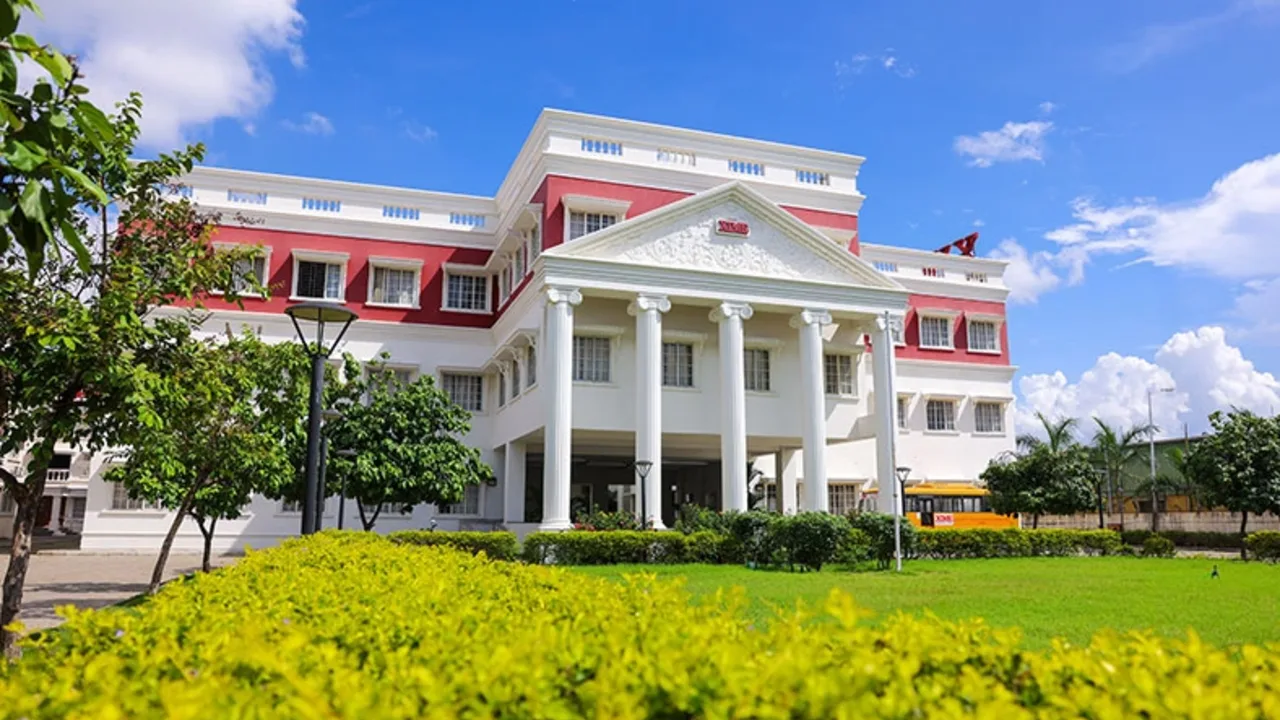 The campus at XIME Bangalore, Electronic City