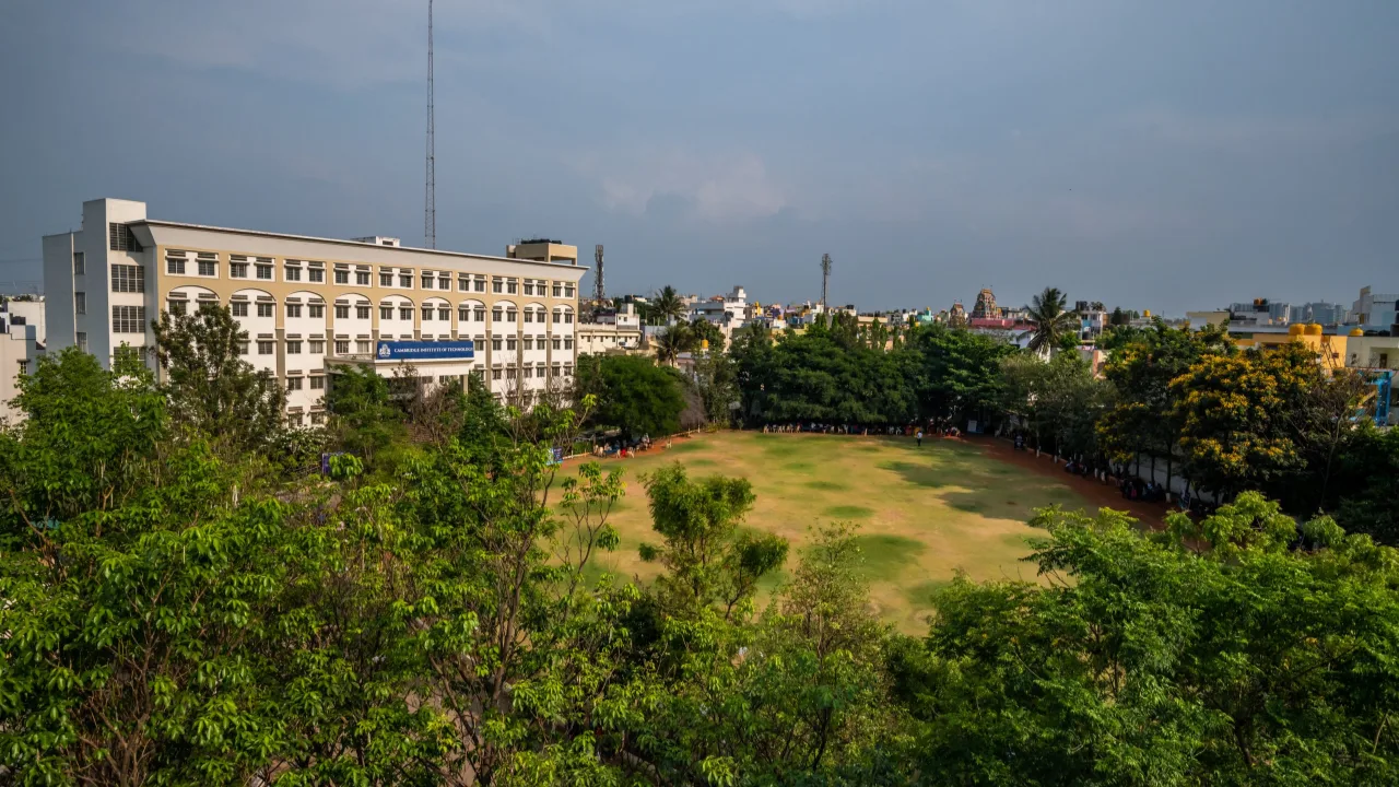 The campus at Cambridge Institute of Technology (CIT), K R Puram