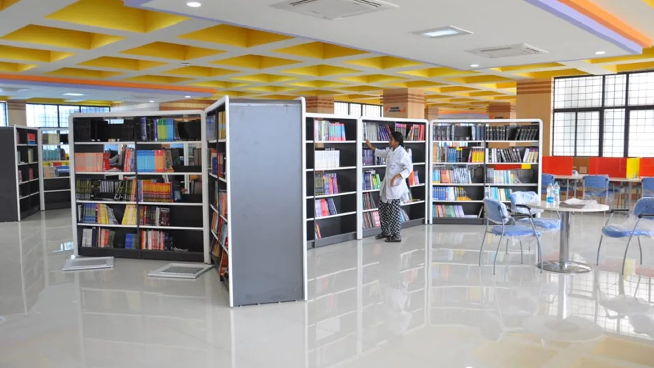 The college library