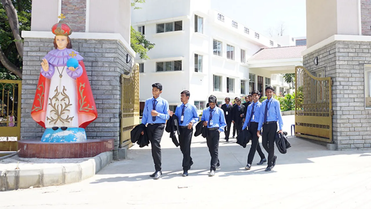 The campus at St. Benedict's College of Physiotherapy, Kumbalgodu
