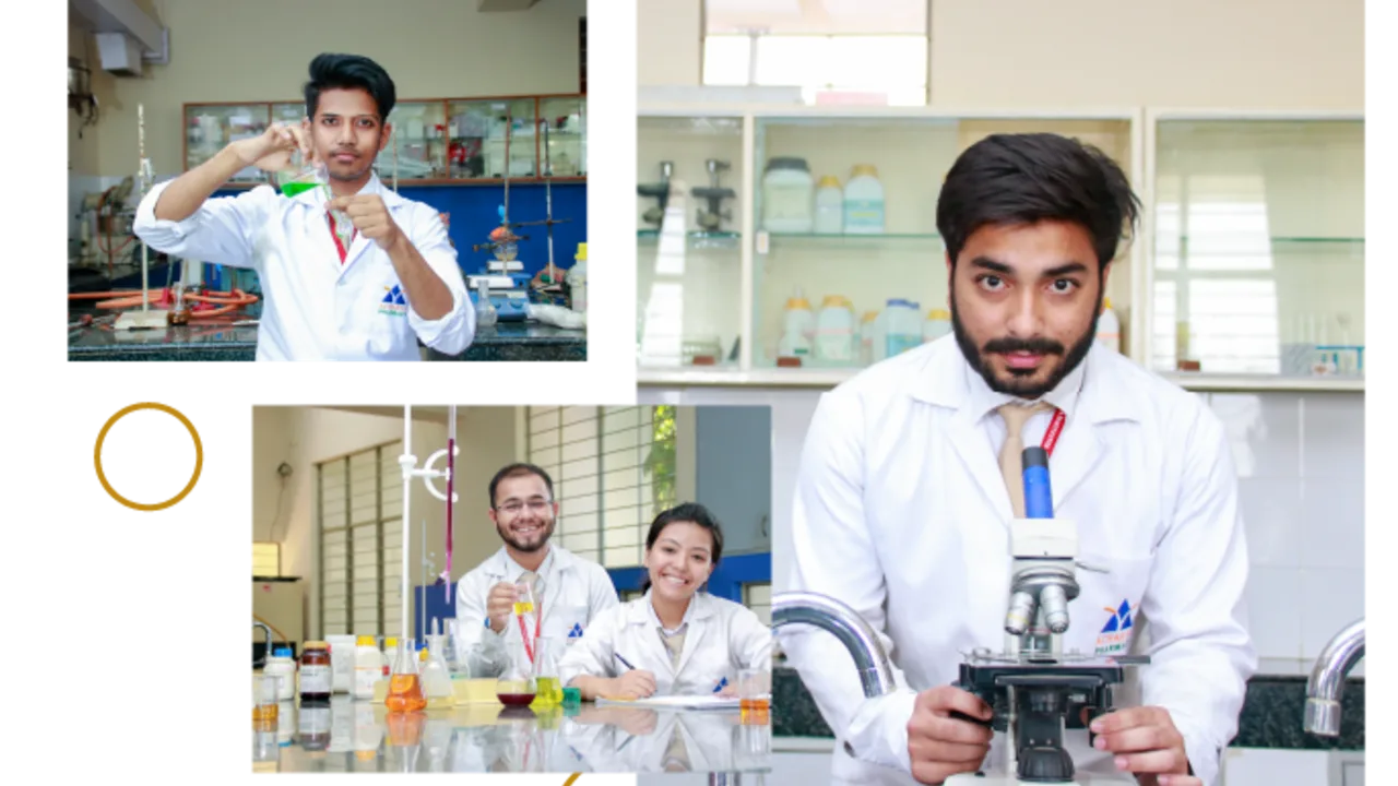On the campus of Acharya & B M Reddy College of Pharmacy, Soladevanahalli
