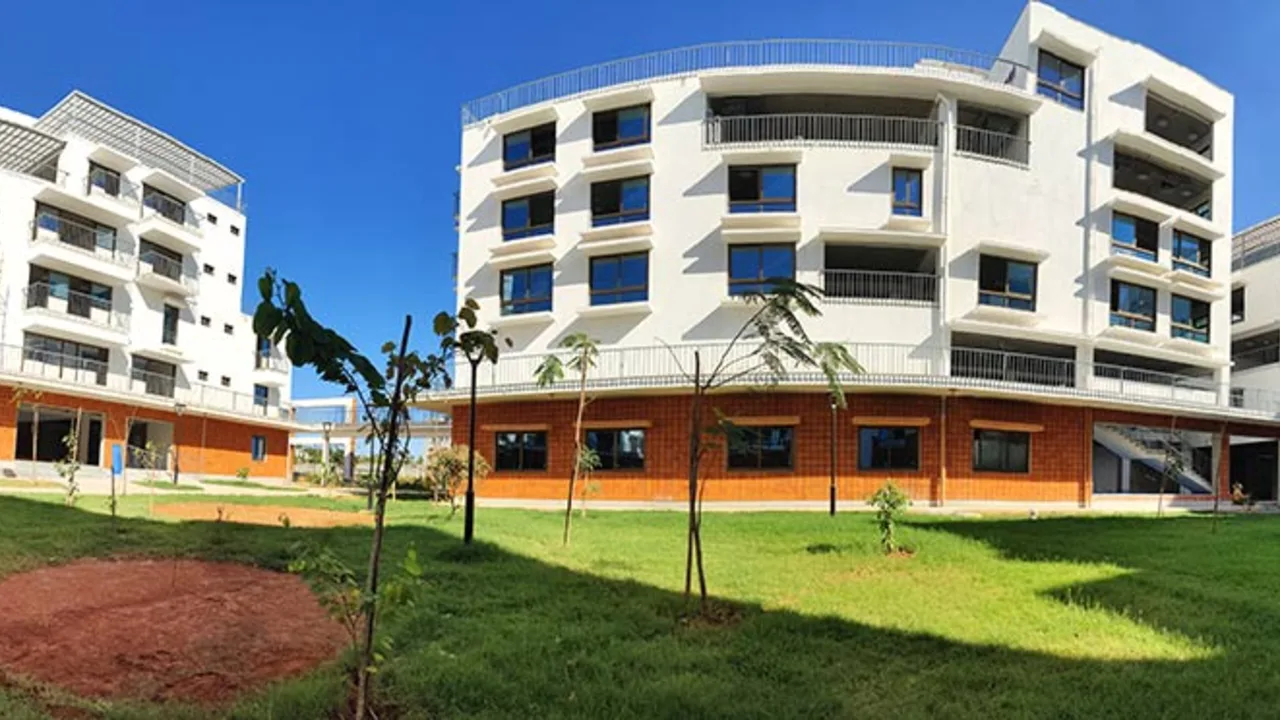 The institute's new building