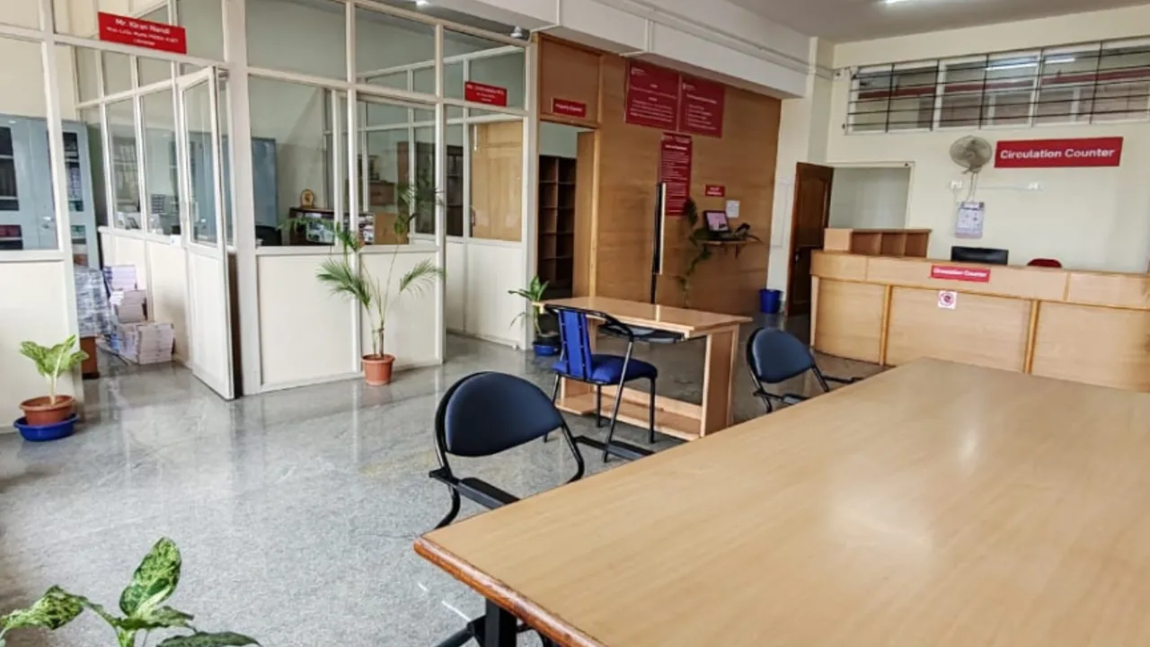 The campus at M.S. Ramaiah College of Arts, Science and Commerce (MSRCASC), Mathikere