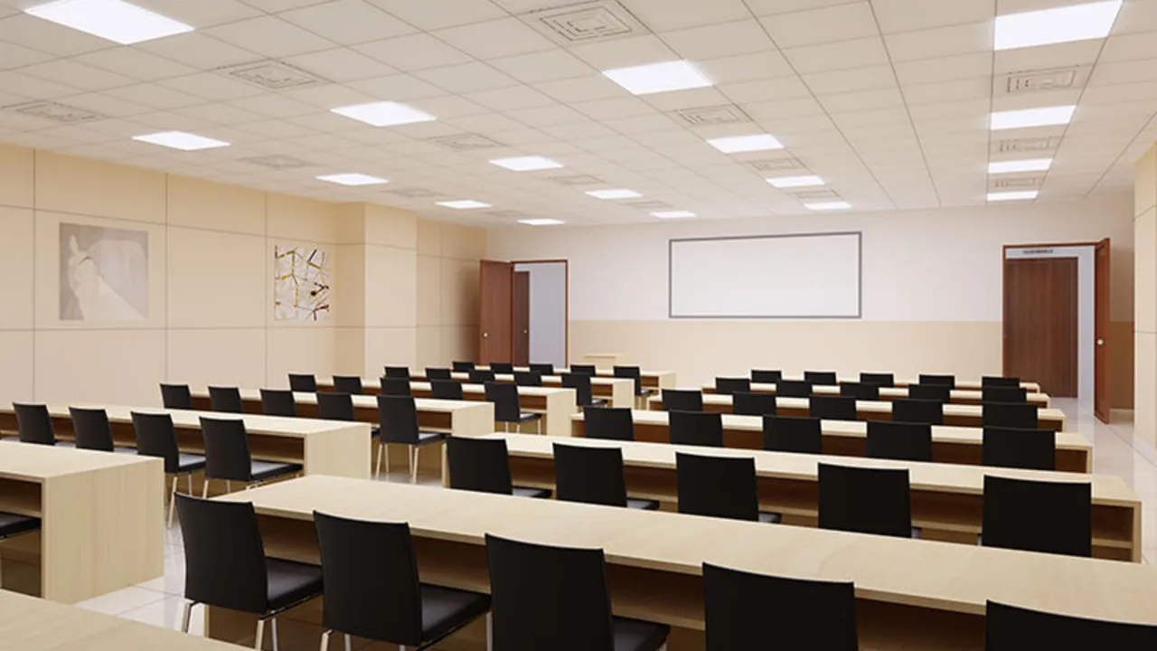 The campus at Sri Bhagawan Mahaveer Jain College (Autonomous), V V Puram