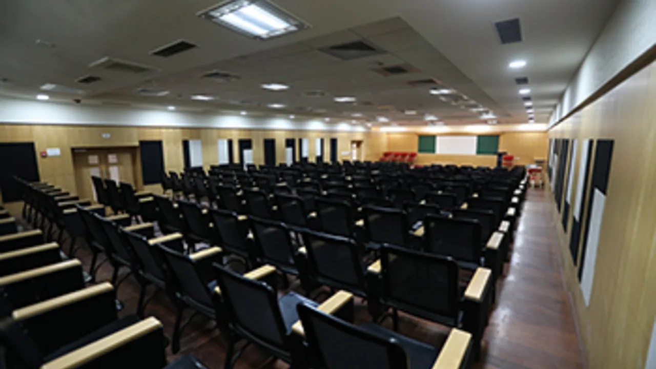The conference hall