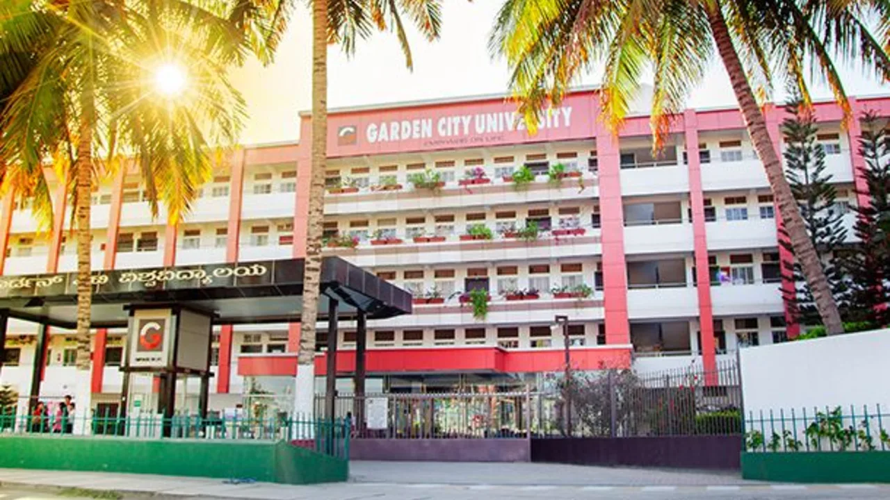 On the campus of Garden City University (GCU), Hoskote