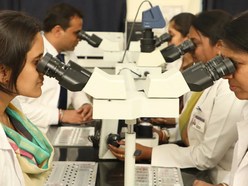 The campus at Krishnadevaraya College of Dental Sciences & Hospital (KCDSH), Airport Road