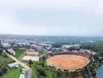 The campus at Acharya & B M Reddy College of Pharmacy, Soladevanahalli