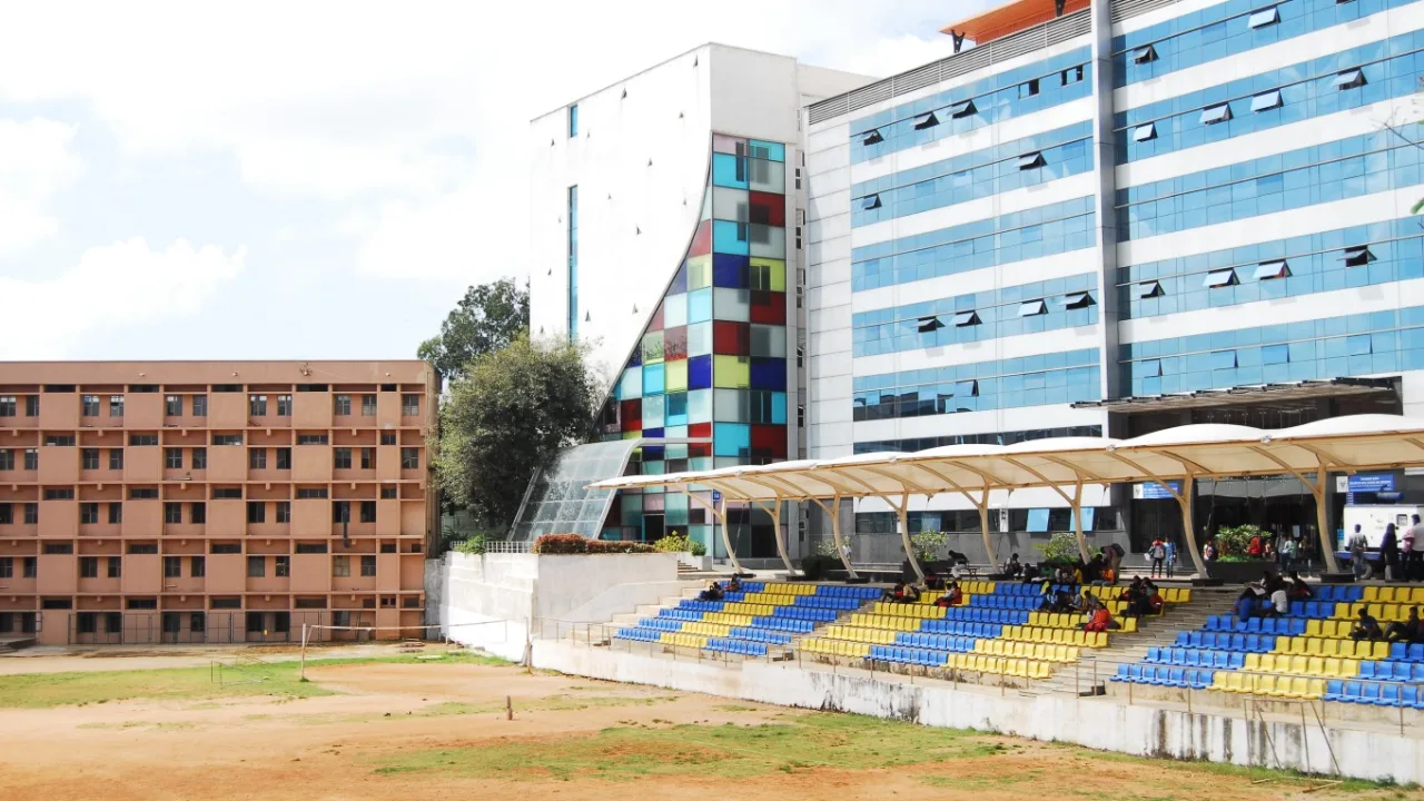 The campus at Dayananda Sagar College of Architecture (DSCA), Kumaraswamy Layout