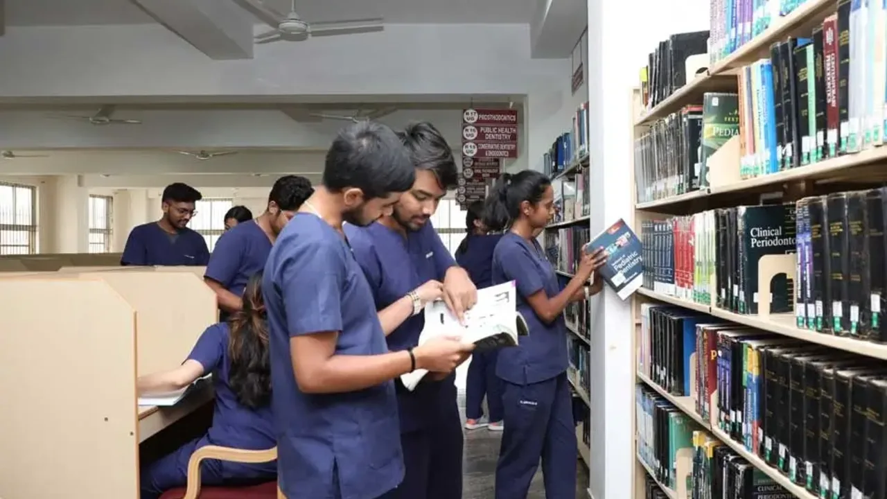 Library serving the Faculty of Dental Sciences