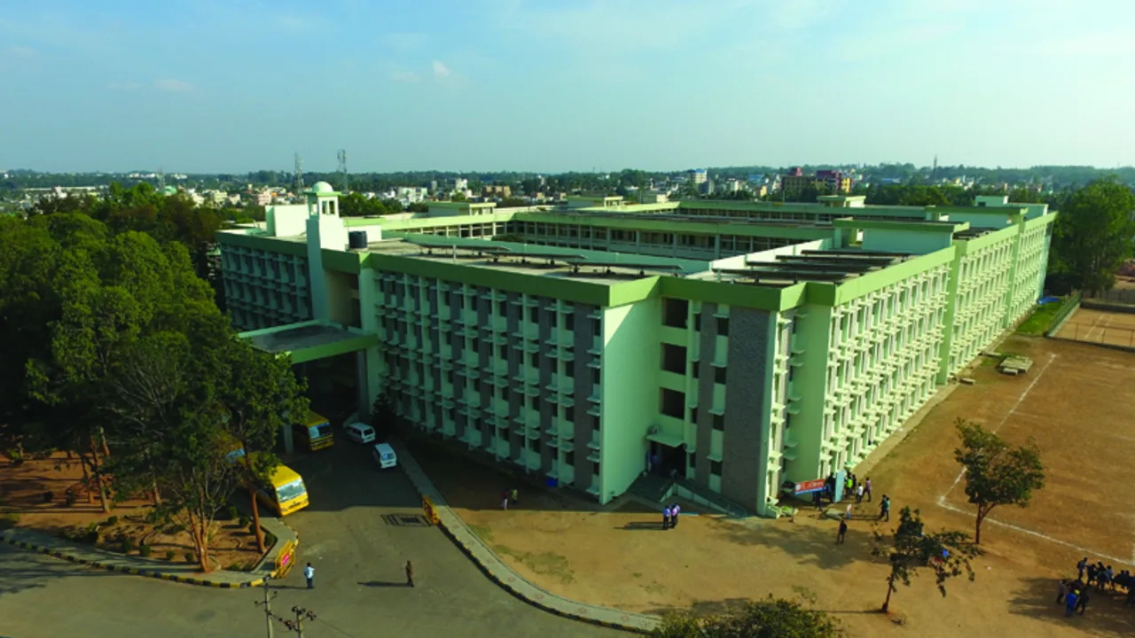 The campus at T. John College of Pharmacy, Bannerghatta Road