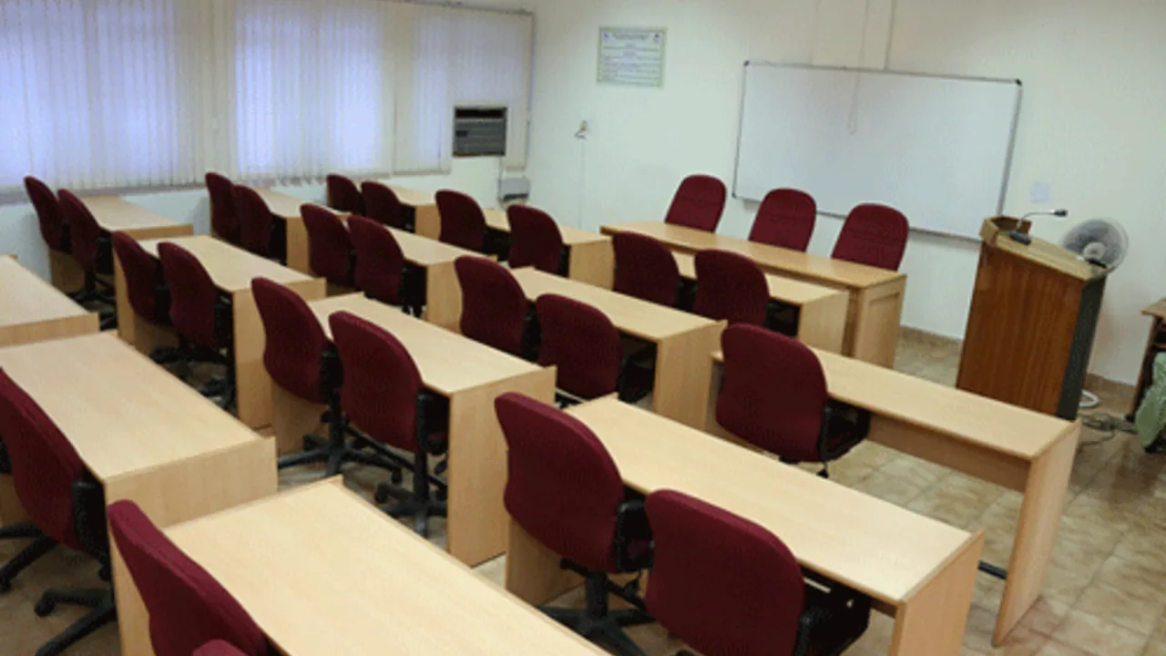 The college seminar hall
