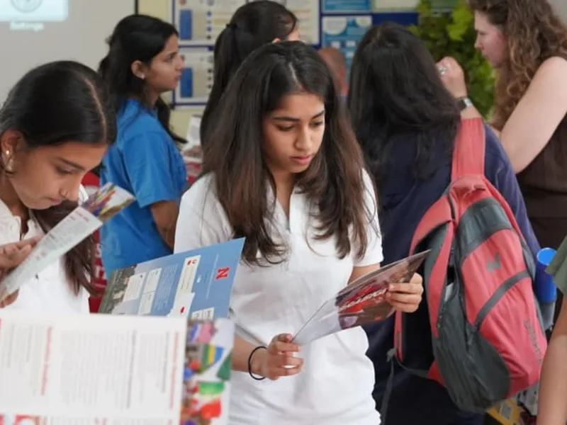 The campus at Canadian International School (CIS), Yelahanka