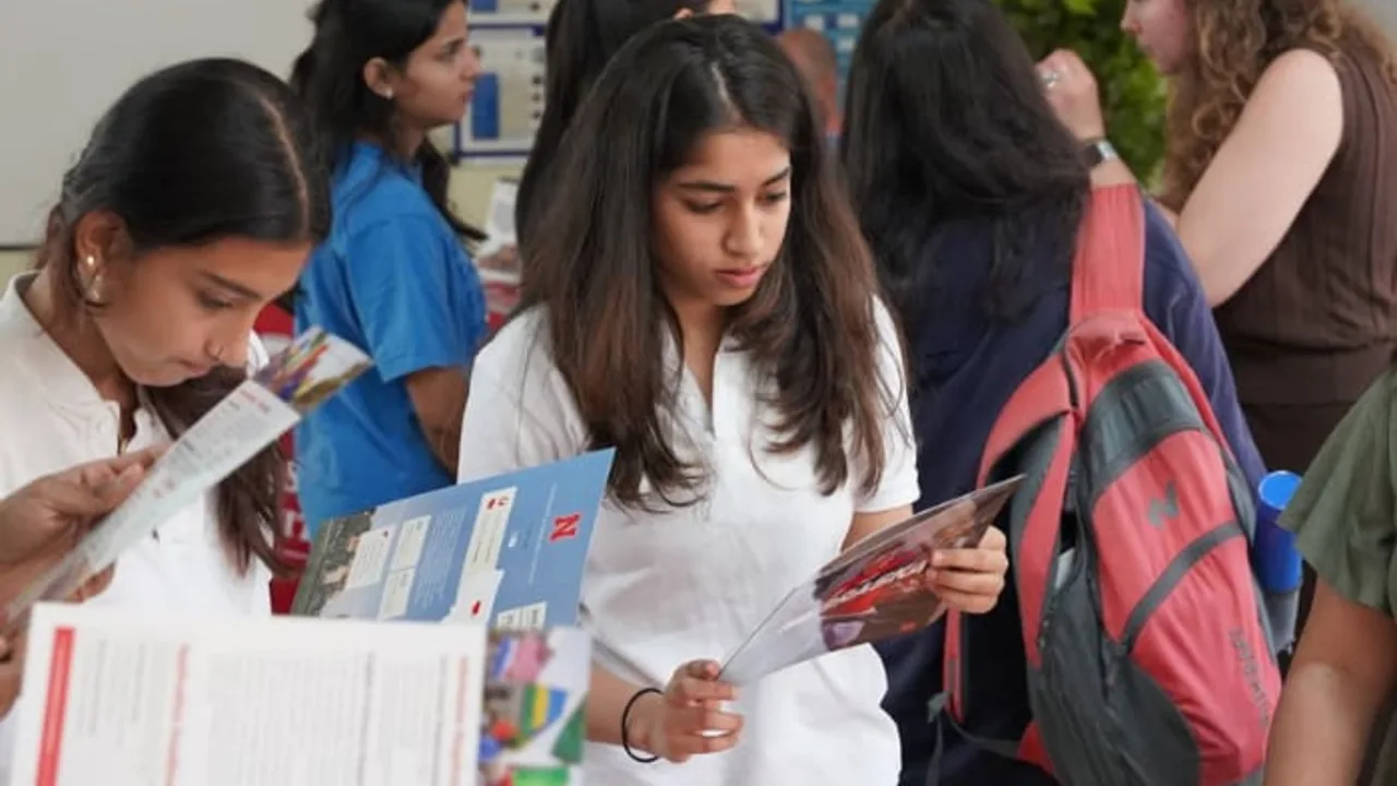 The campus at Canadian International School (CIS), Yelahanka