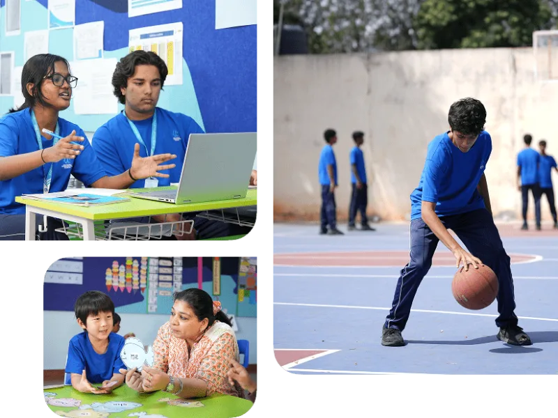 The campus at One World International School (OWIS) Bangalore, Whitefield