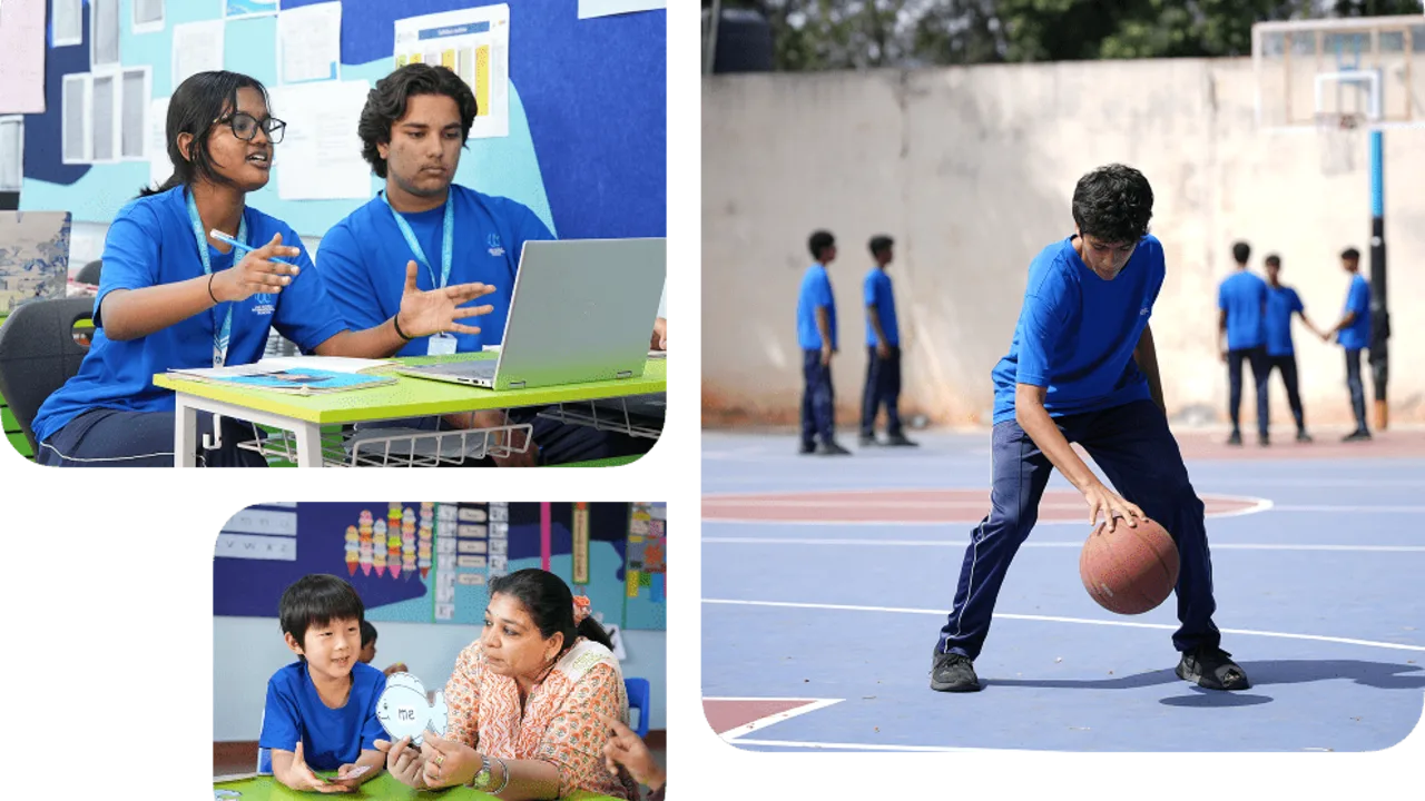 Campus of One World International School (OWIS) Bangalore