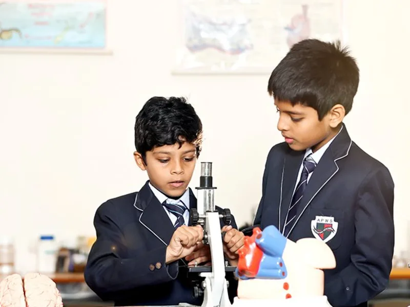 The campus at Asia Pacific World School (APWS), Marathahalli