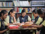 The campus at Sri Sri Ravishankar Vidya Mandir, Bangalore North