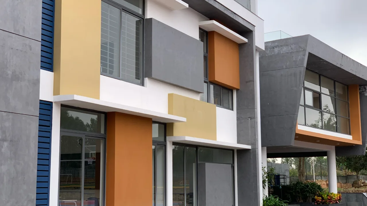 The campus at Head Start Educational Academy (HSEA), Sarjapur