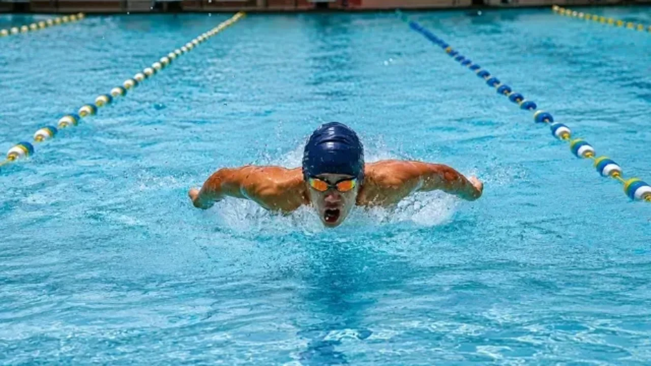 Swimming pool at Candor International School