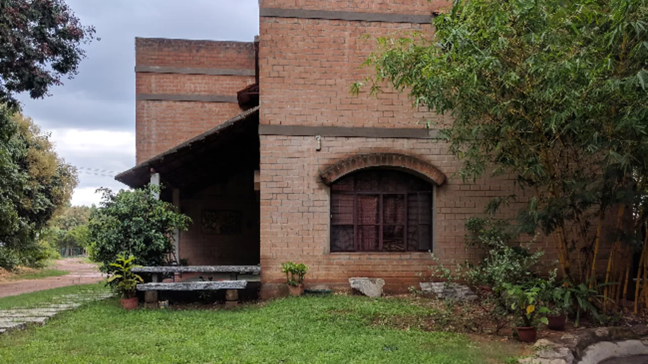 On the campus of Prakriya Green Wisdom School, HSR Layout