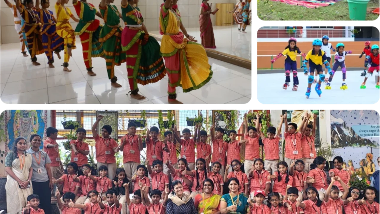The campus at Vishwa Vidyapeeth, Doddaballapur