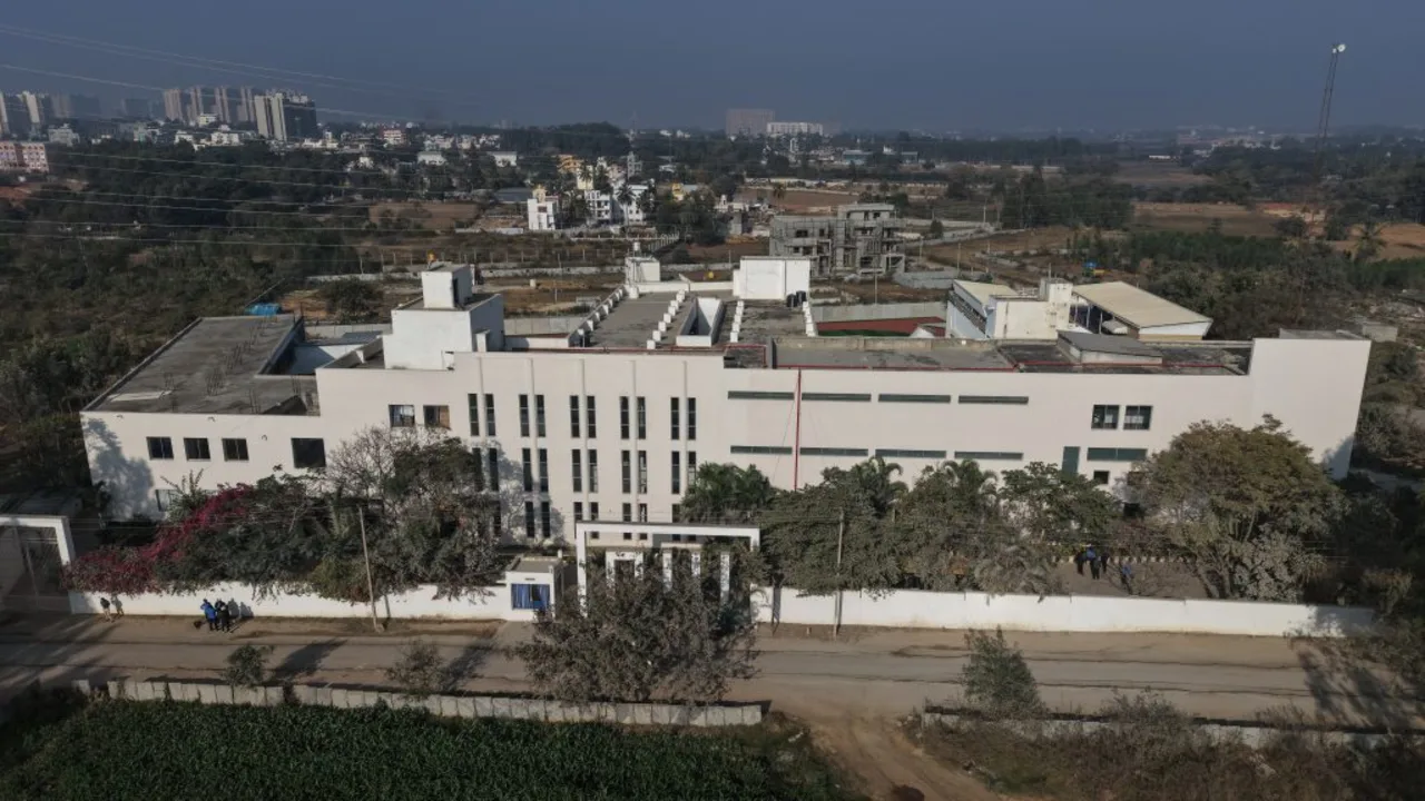 The campus at Oasis International School