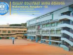 The campus at Cluny Convent High School, Malleswaram
