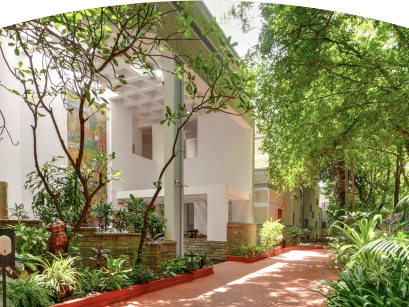 The campus at Mallya Aditi International School, Yelahanka