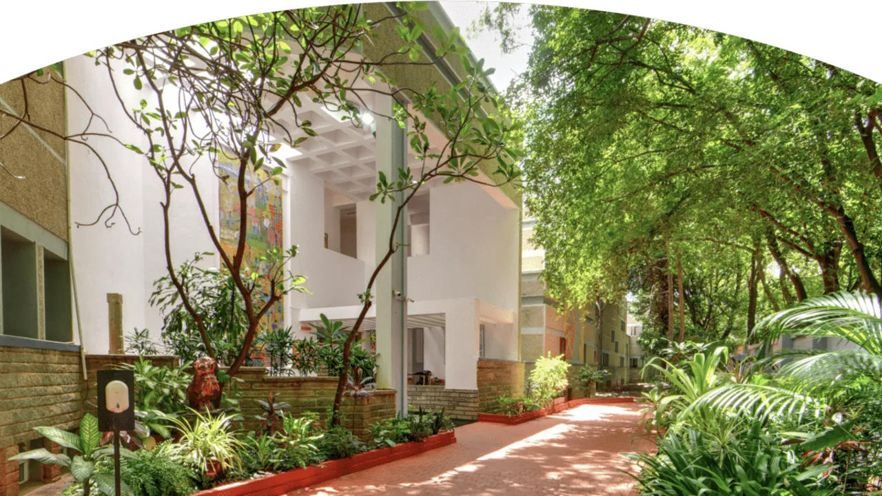 The campus at Mallya Aditi International School, Yelahanka