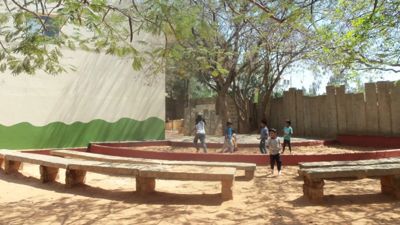 Amphitheatre in the primary school