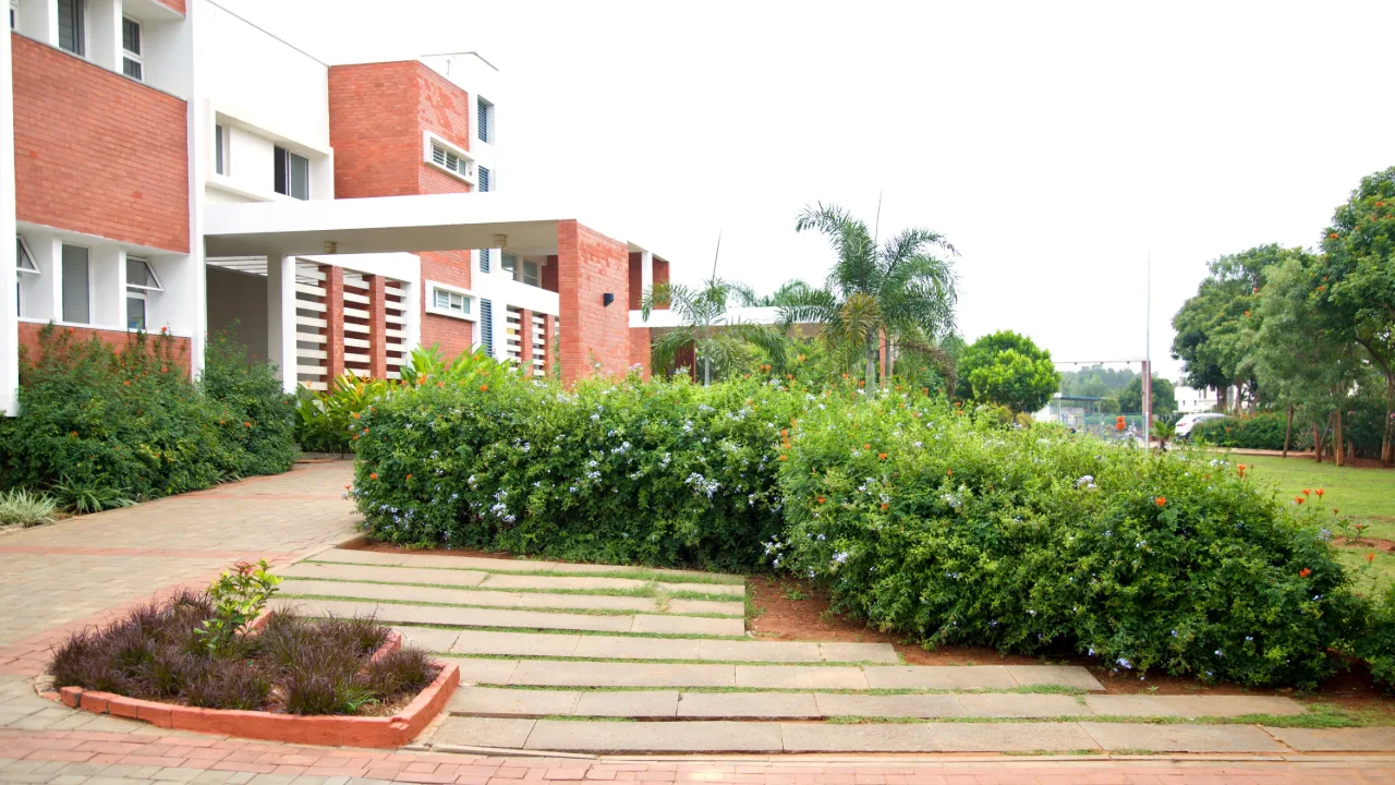 The campus at Head Start Educational Academy (HSEA), Sarjapur