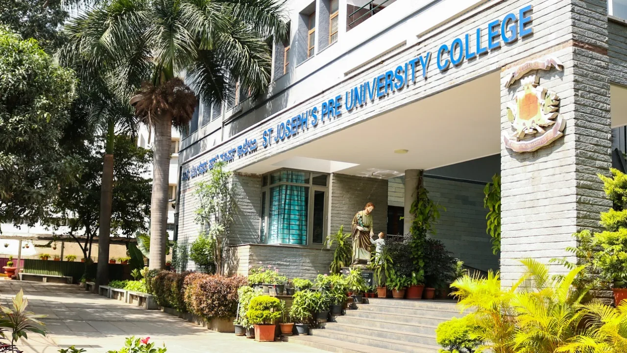 Campus of St. Joseph's Pre-University College, Bengaluru