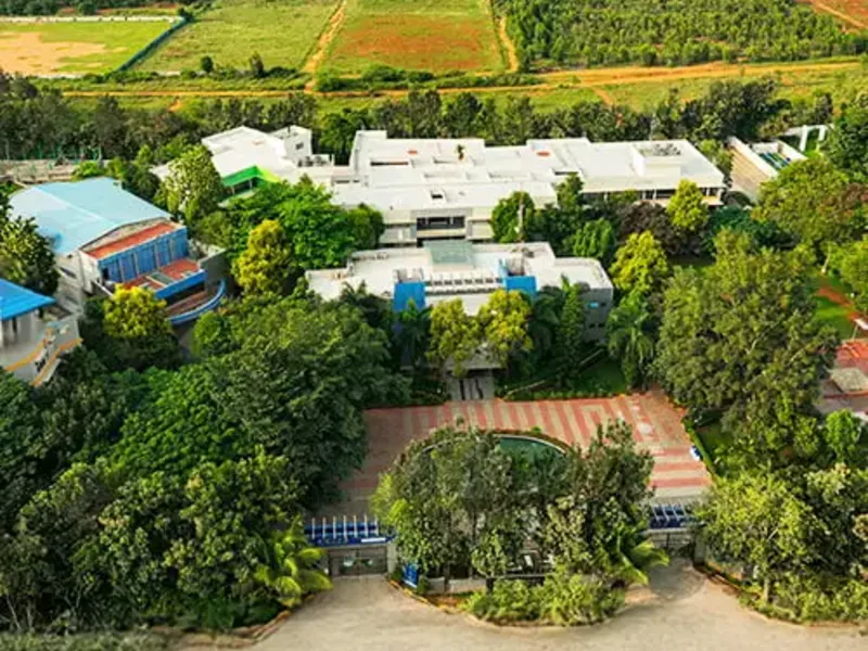 The campus at Ebenezer International School Bangalore (EISB), Electronic City
