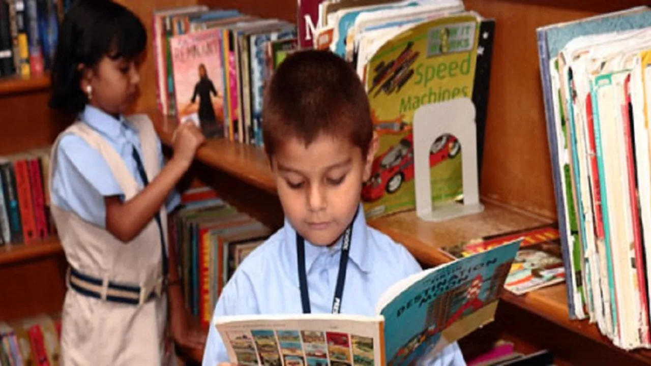 The school library